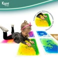 thumbnail image 2 of Kore Design™ Liquid Floor Tiles Assorted Color Squares (12x12x0.2") - 1 Set (9pcs), 2 of 8