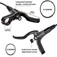 thumbnail image 4 of BUCKLOS MTB Bike Hydraulic Disc Left Front Right Rear Brakes Set fit Mountain Bicycle Hydraulic Upgrade kit, 4 of 7