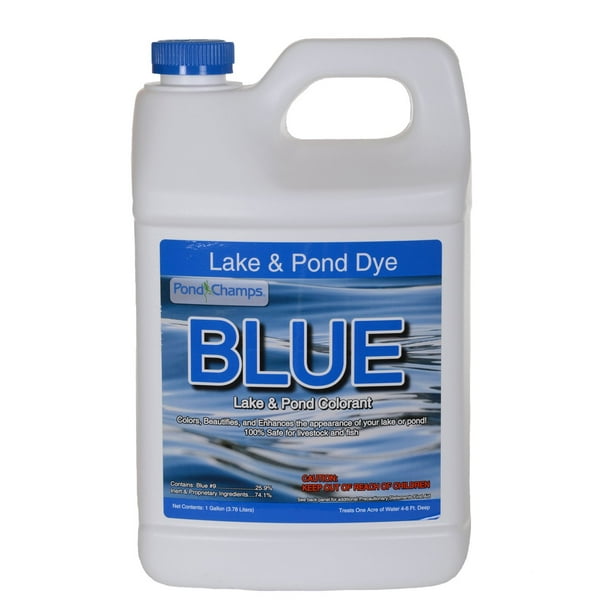 Blue Lake and Pond Dye 1 Gallon
