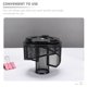 thumbnail image 3 of Greenadscape Black 360 Degree Metal Pen Holder Desktop Stationary Organizer with Non-Skid Base for Office, 3 of 6