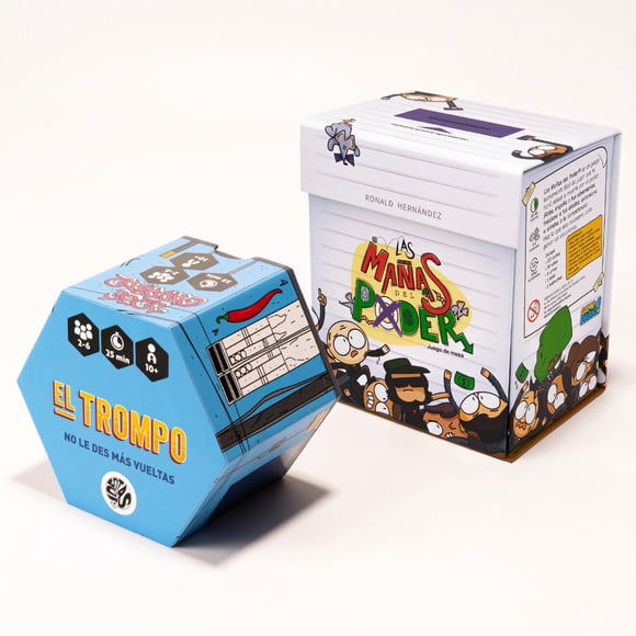 Pack Mañas del Poder y El Trompo - Juego de Mesa