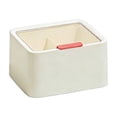 thumbnail image 2 of Makeup Pad Organizer Clear Cosmetic Storage Box 3 Colors For Balls Swabs Pads Bathroom Vanity, 2 of 7