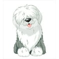 thumbnail image 3 of Ambesonne English Sheepdog Duvet Cover Sets, Domestic Animal, 2-Queen, Off White Grey, 3 of 7