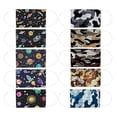 thumbnail image 3 of 100 Pcs Kids Face Mask Kids Disposable Face Cover Colorful Printed 3 Ply For Children Boys Girls, 3 of 5