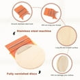 thumbnail image 3 of Uxcell Speed Darning Loom, 21 Hooks Mini Weaving Knitting Machine Orange, 3 of 6