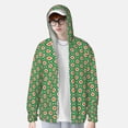 thumbnail image 3 of Picia 60s and 70s Style Women's Men's UPF 50+ Sun Protection Hoodie Shirt Long Sleeve SPF Fishing Outdoor UV Hiking Lightweight Shirts-XX-Large, 3 of 9