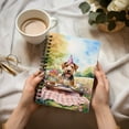 thumbnail image 3 of Happy Mother's Day Airedale Terrier with Sweets and Flowers at a Picnic Spiral Bound Journal Dale Waterside Dog Lover 5x7in Spiral Notebook - 13005, 3 of 5