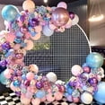 thumbnail image 3 of Globo redondo de boda para niños y adultos, decoración de fiesta de cumpleaños de princesa, color blanco y rosa, 5-36 pulgadas, 3 of 4
