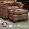 thumbnail image 3 of American Furniture Classics Model 8501-00-10 Sierra Lodge Arm Chair with Matching Ottoman, 3 of 5