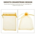 thumbnail image 5 of Dytern Party 100Pcs Organza Drawstring Bags Wedding Favor Bags Organza Gift Bags Party Favor Bags, 5 of 11