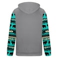 thumbnail image 4 of Jinhomg Mens Fleece Lined Hoodies Vintage Western Cowboy Sweatshirts Casual Comfy Long Sleeve Country Graphic Pullover Tops with Pocket Gray XL, 4 of 5