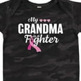 thumbnail image 4 of Inktastic Breast Cancer Awareness My Grandma is a Fighter Boys or Girls Baby Bodysuit, 4 of 5