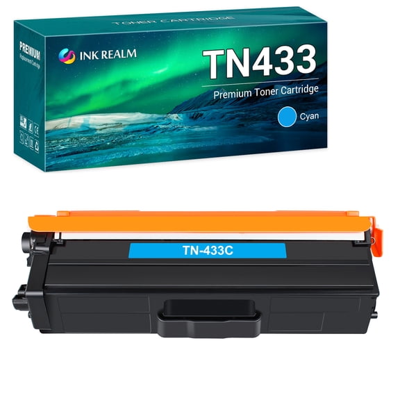 TN433 Compatible Toner Replacement for Brother TN-433C High Yield (Cyan, 1-Pack)
