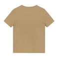 thumbnail image 5 of Top de Manga Larga de la Moda de los Niños de Color Sólido Cuello Redondo Suelto Y Casual Tops para el Uso Casual Diario, Interior, Regreso a Casa, Fiestas de Cumpleaños, Vacaciones, Fotografía, 5 of 5