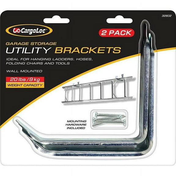 Utility Brackets - Pack of 2