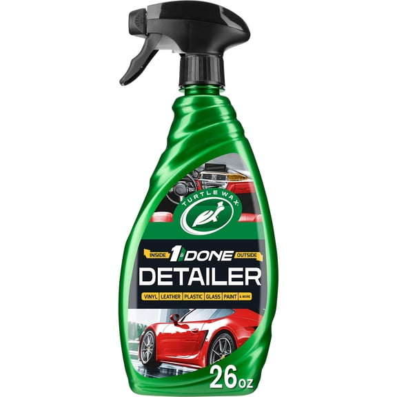 Turtle Wax 1 & Done Interior & Exterior Car Detailer, 26 oz