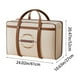 thumbnail image 3 of mfyjkho Bolsa de almacenamiento resistente con asas reforzadas, organizador de ropa y colchas de gran capacidad con cremallera, 71 x 52 x 31 cm (paquete de 1), 3 of 8