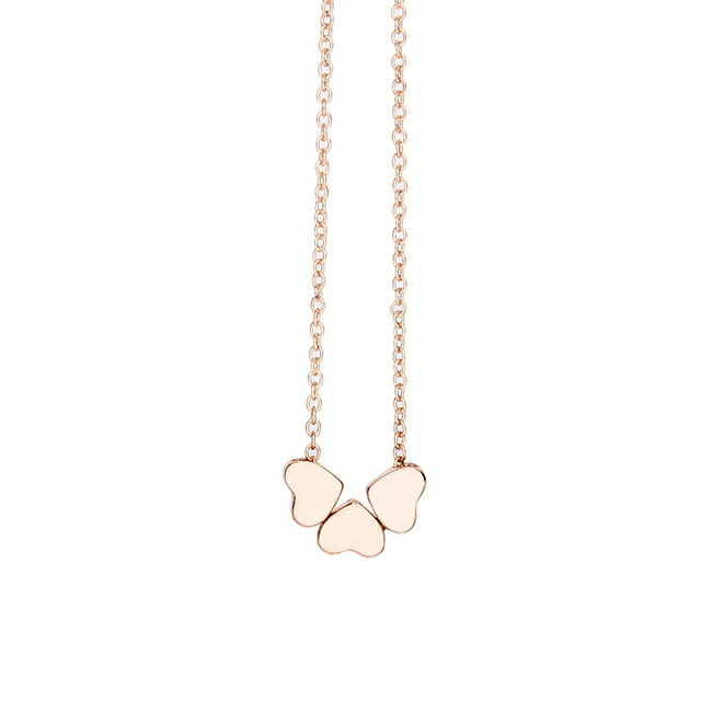 PVCS Collier Chaîne Pendentif en Acier Inoxydable pour Femmes