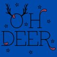 thumbnail image 2 of Boy's Lost Gods Oh Deer  Graphic Tee Royal Blue Small, 2 of 5