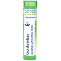 Boiron Cocculus Indicus 6X, Homeopathic Medicine for Motion Sickness With A Need To Lie Down, 80 Pellets