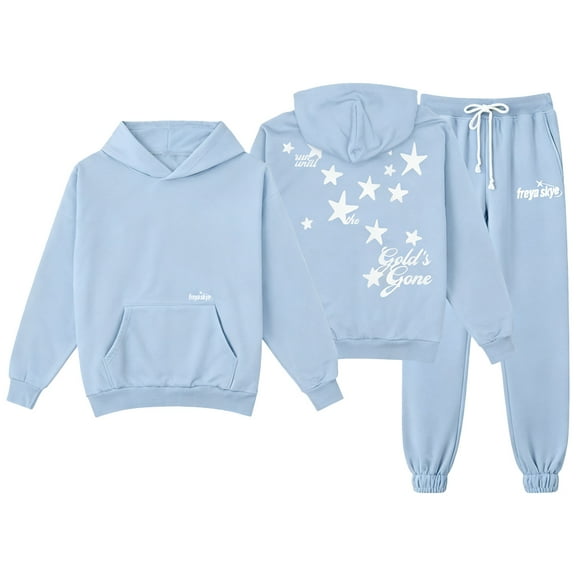 Freya Skye Gold's Gone Hoodie Jogger Pants Two Piece Set Sweatshirts Sweatpants Men Women Outfit Sets