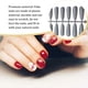 thumbnail image 4 of Vogacara 24 piezas de uñas postizas en forma de T extralarga prensa en estilo ataúd parche para uñas puntas de uñas brillantes decoración de manicura Type3 NO3 Vogacara CE012049-06, 4 of 6