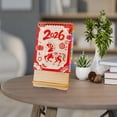 thumbnail image 4 of Extra Large Desk Pad Paper Desk Calendar Office Desktop Calendar Festive Red Mini Desk Calendar, 4 of 6