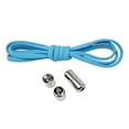 thumbnail image 1 of Cordones elásticos sin atar, cordones de zapatos sin cordones, hebilla de semicírculo, cordones de zapatos sin cordones, cordones de zapatos perezosos Azul claro Sunnimix Sin atar cordones, 1 of 8
