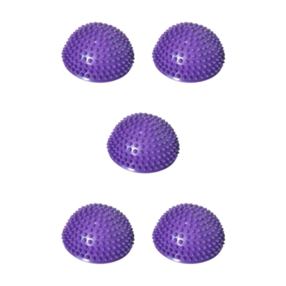 Advancent Pelotas de yoga para entrenamiento de fuerza Flexibilidad flexible y efectiva Pelotas de yoga semicirculares púrpura Type2 NO2