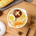 thumbnail image 6 of Pekkaxy Plastic Instant Noodle Bowl, 5.5 Inch Diameter, Heat-Resistant for Microwave Use, Ideal for Quick Meals and On-the-Go Lunches, 6 of 9