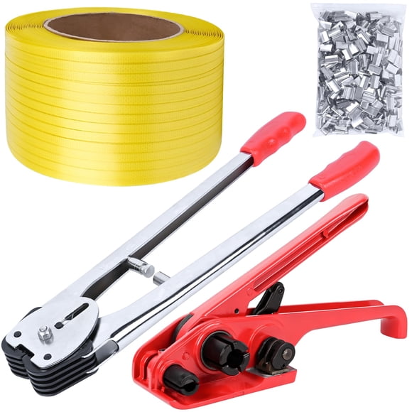 Kit de correas MYFAMIREA con herramienta tensora de 1/2 x 3500 pies