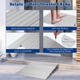 thumbnail image 3 of 1 Package [Premium Project] Aluminum Plate Threshold Ramp 4 Sections, 3 of 9