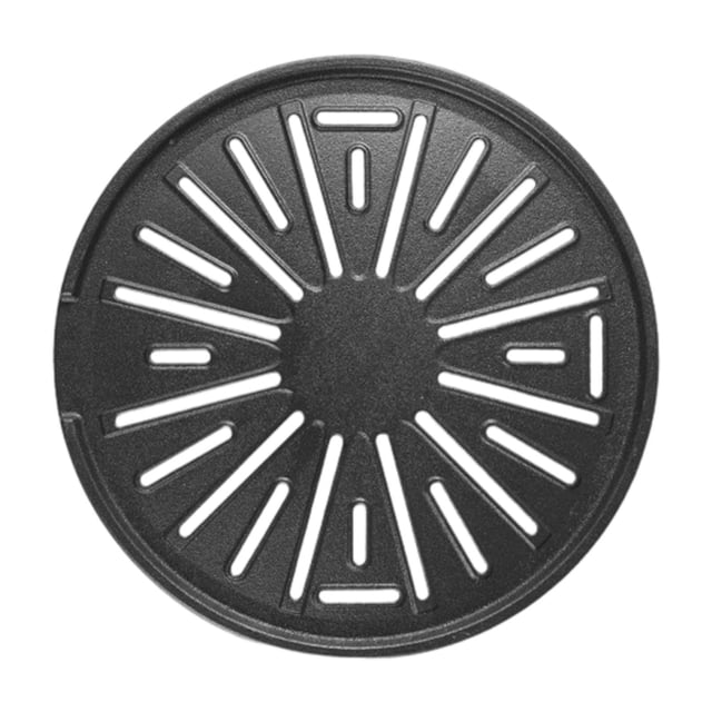 Tnarru Poêle-Gril BBQ Poêle à Frire Coréenne Antiadhésive Plaque de Rôtissage Ronde Revêtement Plaque de Gril pour Cuisson Rôtissage Aliments Cuisinière à Gaz Plaque de Cuisson BBQ Grande Fleur
