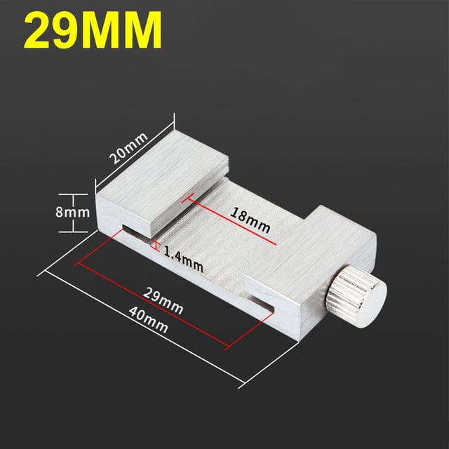 Règle en Acier Inoxydable Limite de Bloc Mesure Outils Positionneur Ligne de Traçage 29Mm
