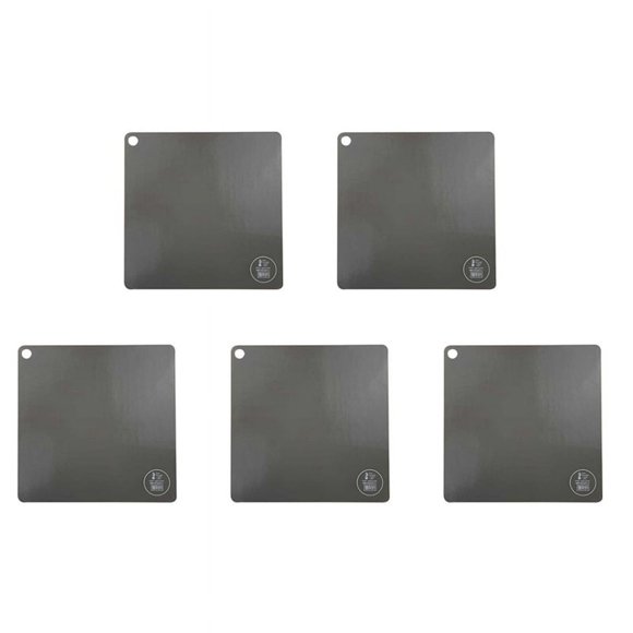 5X Induction Cooktop Mat Nonslip Induction Top Pad Silicone Heat Insulated Mat Reusable Refrigerators and Ovens B