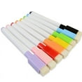 thumbnail image 3 of Wmool 8 Colors Dry Erase White Board Marker Pen Fine Point Built-in Pen hoBest, 3 of 8