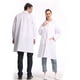 thumbnail image 3 of Moda de alta calidad de manga corta estampado africano logo vestido pediátrico blusa médico enfermera uniformes de hospital bata blanca de laboratorio oso de fresa Hogar, 3 of 3