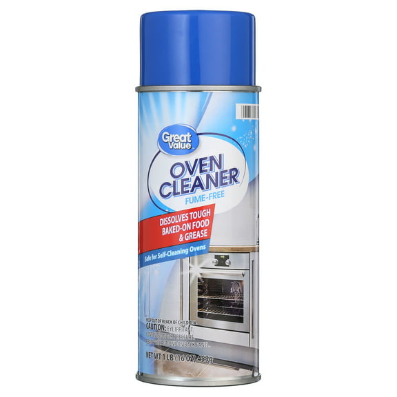 Great Value Fume Free Oven Cleaner 16oz Spray