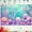 5x3FT, variant on Under The Sea Baby Shower Backdrop Ocean Pastel Purple Coral Reefs Seashell Photography Background Teal Seaweed Glitter Bubbles Underwater Birthday Party Decorations Banner Photo Booth Props