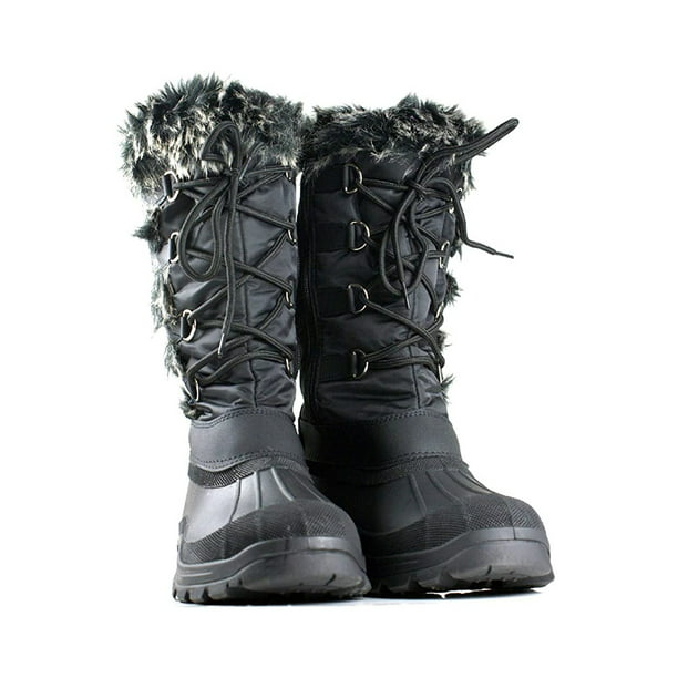 Tanleewa - Fashion Womens Snow Boots Mid Calf Waterproof Warm Winter ...