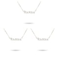 thumbnail image 1 of Collar de zodiaco Qarigey Acuario Plata CBP216252, 1 of 1
