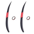 thumbnail image 1 of Universal Car Spoiler, Black+Red, 1 of 4