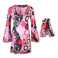 thumbnail image 2 of Costume Hippie Rétro Style Années 60 70 Robe Hippie Évasée Ensemble Manteau m, 2 of 9