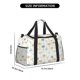 thumbnail image 3 of Easygdp Dandelion Bolsa de Gimnasio, Bolsa de Viaje Duffel, Bolsa de Fin de Semana con Compartimentos, Bolsa de Mano para Noche, 3 of 7