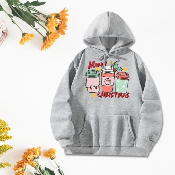 Sudadera Con Capucha Con Cordón Tops Grises De Moda Para Mochileros En La Calle Compras L L Yinane Sudadera con capucha