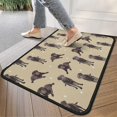 thumbnail image 4 of Cute Labrador Door Rugs,Washable Non Slip Door Mats Indoor,Decorative Door Mats,Entry Mat Indoor for Entrance,Bedroom,Kitchen,Bathroom,30"x17", 4 of 6