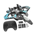 thumbnail image 3 of Avión planeador RC de juguete para pasatiempos, con velocidad ajustable, listo para volar, avión RC para niños, de control remoto de espuma para niñas azul, 3 of 7