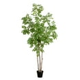 thumbnail image 2 of Nearly Natural Sumac Artificial Potted Tree - 8' - Green, 2 of 7