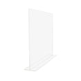 thumbnail image 2 of SOURCEONE.ORG Premium Clear Acrylic Splash Guard Counter Top Protector (Flat Top), 2 of 4