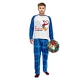 thumbnail image 5 of LuLiaMenton Christmas Pajamas, Snowflakes Made Print, Matching Sleepwear, Plus Sizes, Womens 4XL, 5 of 6